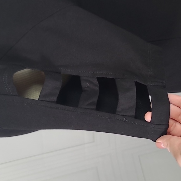 HARLEY Davidson Black Logo T-Shirt Cancun Mexico Metallic Logo Lattice Sleeve - Picture 5 of 10